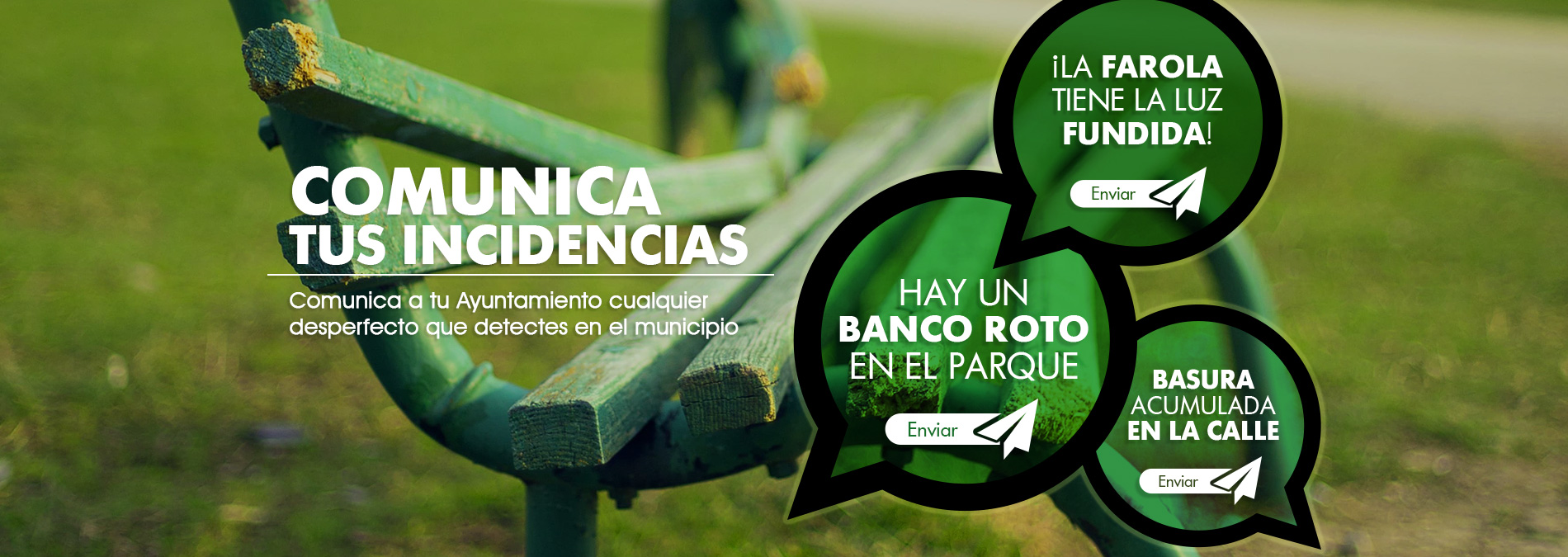 Comunica tu incidencia