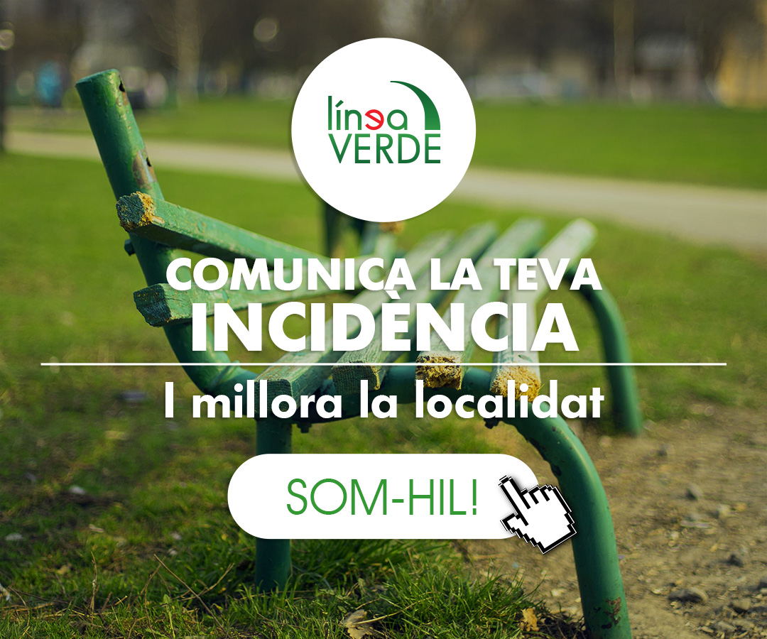 Comunica la teva incidència